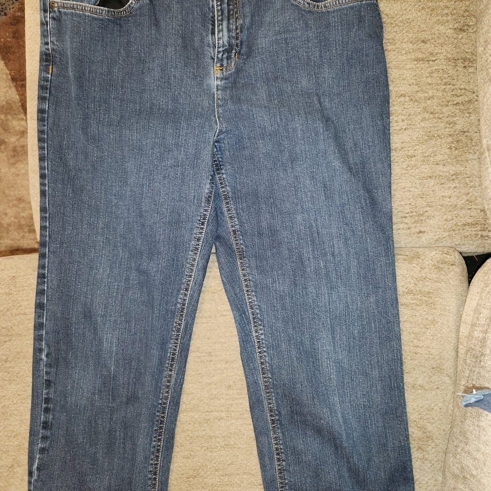 Jones New York Stretch Denim Capri Jeans